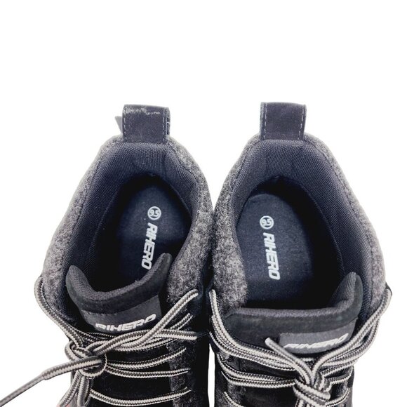Rihero Snow Boots Sneaker Waterproof Lace Up Anti-Slip Warm Boots Outdoor 9.5 - Picture 11 of 14